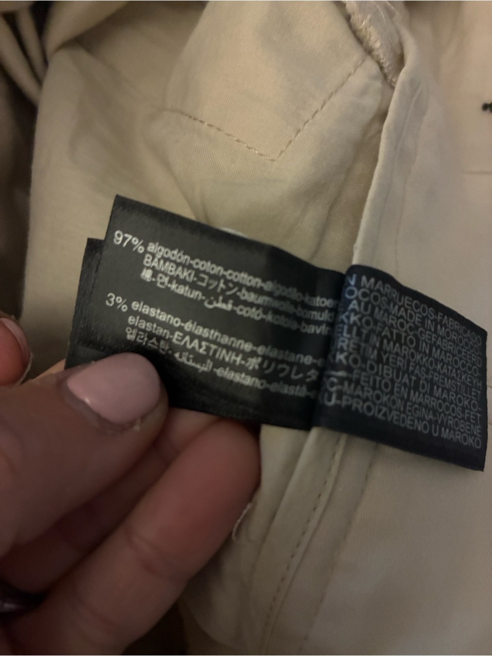 Zara NWT barrel pants with adjustable hem 4043/042 Medium - Picture 3 of 4